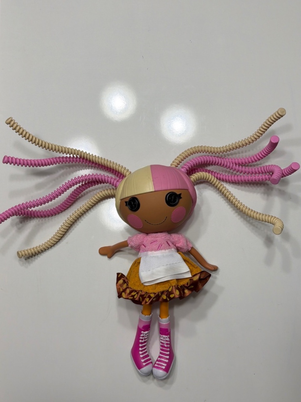 Lalaloopsy Scoops Waffle Cone Silly Hair Doll 13” Great 2009 MGA Entertainment